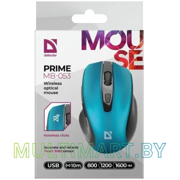 Мышь Defender Prime MB-053 (бирюзовый) картинка 4